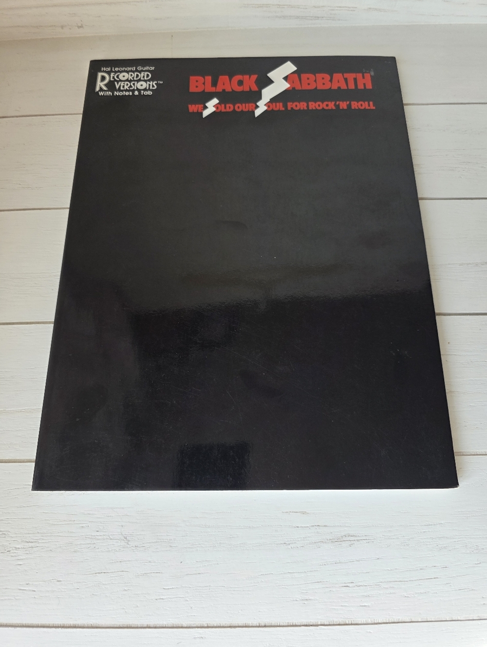 Black Sabbath We Sold Our Soul for Rock 'n' Roll Revised Edition Guitar Songbook